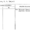 Redgrave, C.R. (Major)
