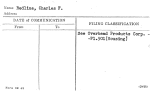 Redline, Charles F.