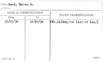 Reed, Walter H.