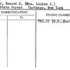 Reeder, Roscoe G. (Mrs. Louise J.)