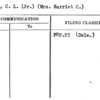 Reese, C.L. (Jr.) (Mrs. Harriet C.)