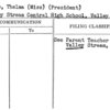 Reese, Thelma (Miss) (President)