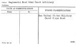Regimental Band 62nd Coast Artillery