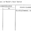 Regional or World's Fair Center