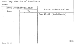 Registration of Architects