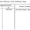 Rego Park Athletic Club Softball Team