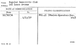 Regular Democratic Club