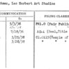 Reichman, Leo Herbert Art Studios