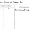Reichner, Morgan and Company, Inc.