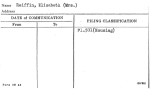 Reiffin, Elizabeth (Mrs.)