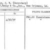 Reily, J.W. (Secretary)