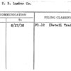 Rein, E.B. Lumber Co.