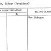Reiss, Sidney (President)
