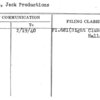 Reith, Jack Productions