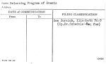 Releasing Program of Events