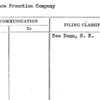 Reliance Promotion Company