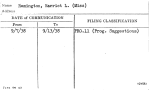 Remington, Harriet L. (Miss)