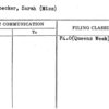Remsbecker, Sarah (Miss)