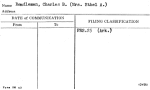 Rendleman, Charles B. (Mrs. Ethel A.)