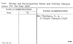 Rental and Participation Rates and Utility Charges for the Year 1940