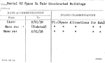 Rental Of Space In Fair Constructed Buildings