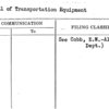 Rental of Transportation Equipment