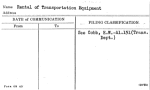 Rental of Transportation Equipment