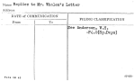 Replies to Mr. Whalen's Letter