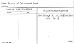 Report of Government Area