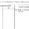 Report on the Medical & Public Health Building