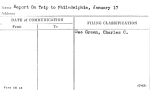 Report On Trip to Philadelphia, January 17