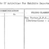 Reports Of Activities For Exhibits Department