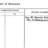 Reprint of Editorial