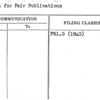 Request for Fair Publications
