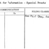 Request for Information - Special Events