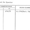 Request for Speeches