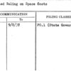 Request Ruling on Space Costs