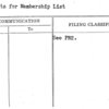 Requests for Membership List