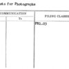 Requests for Photographs