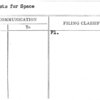 Requests for Space