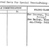 Reserved Seats For Special Events-Policy on