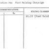 Resolution re: Fund Raising Campaign