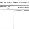 Rest Rooms and Service Rooms- Color Control