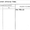 Restaurant Advisory Comm.