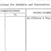 Restrictions for Exhibits and Concessions Agreements