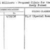 Retail Milliners - Proposed Clinic for the Important Newly Formed