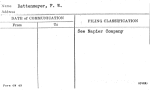 Rettenmeyer, F.W.