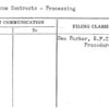Revenue Contracts - Processing
