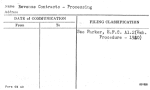 Revenue Contracts - Processing