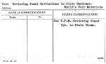 Reviewing Stand Invitations to State Chairmen-World's Fair Motorcade